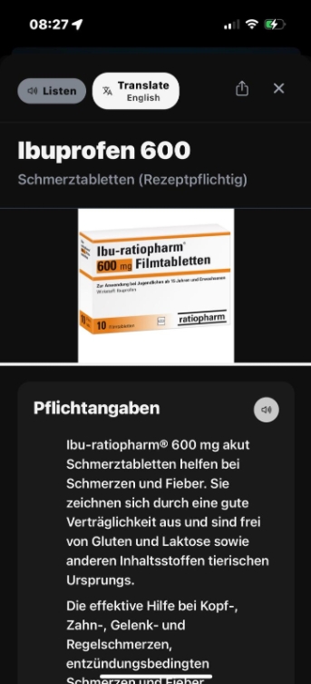 Try out your glossary entry in the translation screen